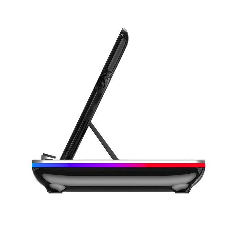 5 IN 1 ELECTRIC MOTOR FOLDABLE WIRELESS CHARGER STATION