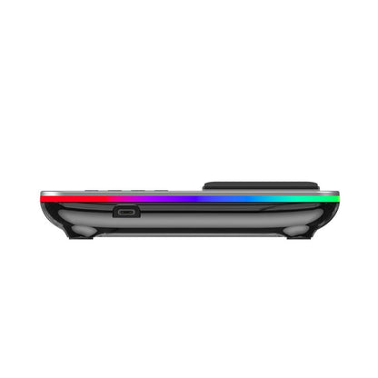 5 IN 1 ELECTRIC MOTOR FOLDABLE WIRELESS CHARGER STATION